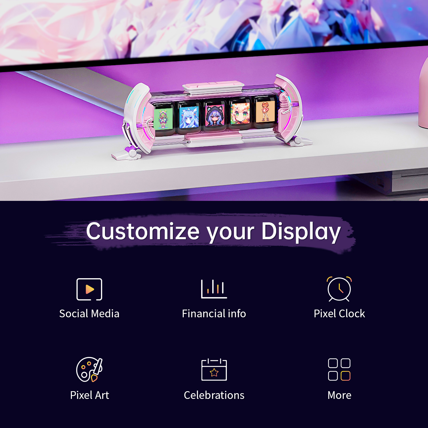 Divoom-Times بوابة الألعاب لطي - مراجعة Esports Gaming Monitor وسعره