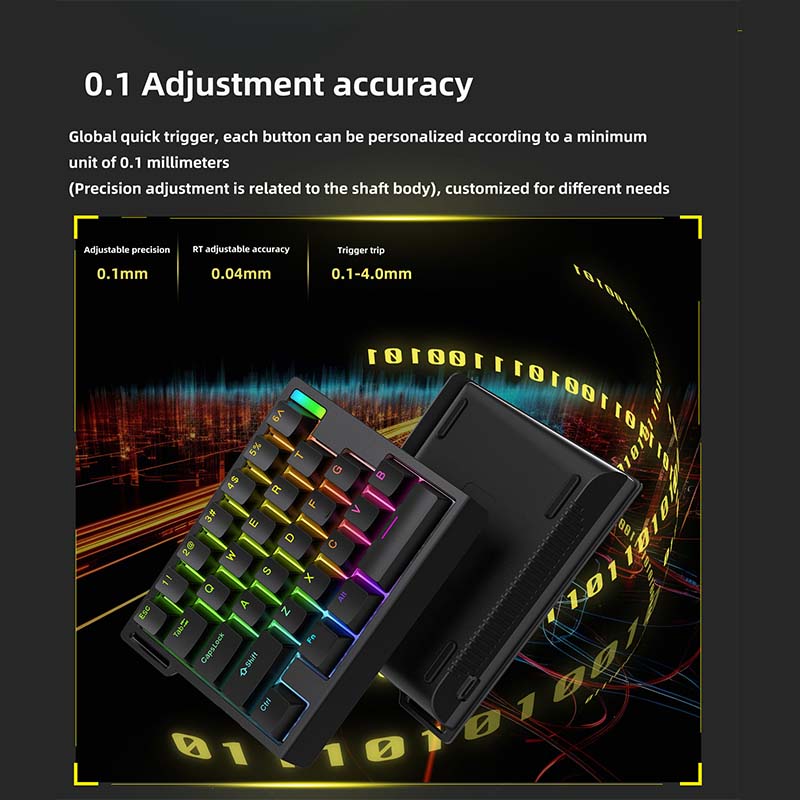لوحة مفاتيح ألعاب ميكانيكية HE - مراجعة Esports Gaming Keyboard وسعره