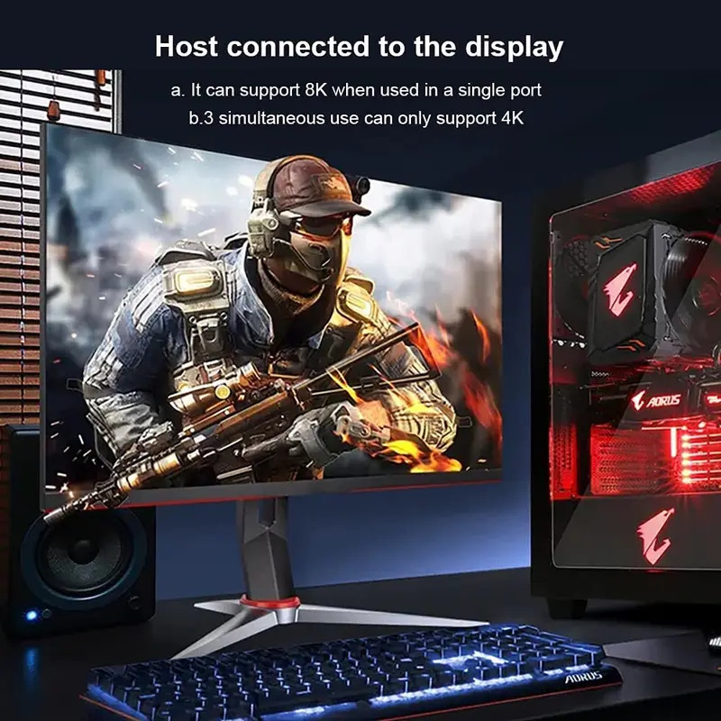 موزع DisplayPort من MST، 1 مدخ - مراجعة Esports Gaming Hub وسعره