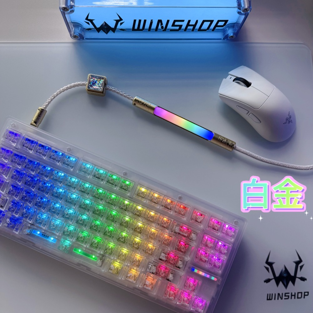 كابلات WINSHOP 1.5M للألعاب ال - مراجعة Esports Gaming Keyboard وسعره