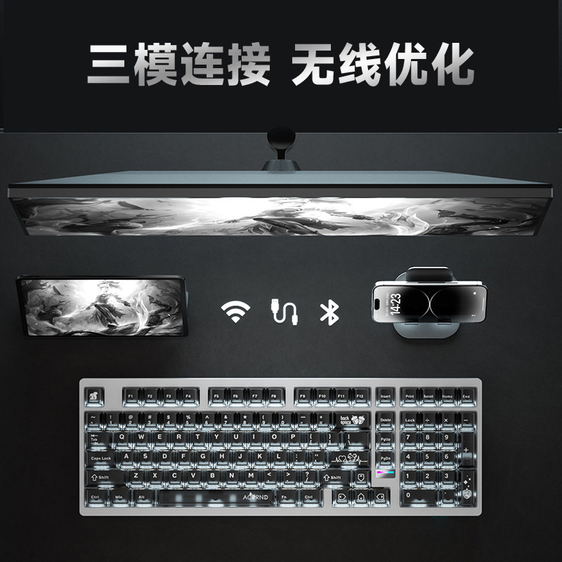 لوحة مفاتيح ميكانيكية لاسلكية  - مراجعة Esports Gaming Keyboard وسعره