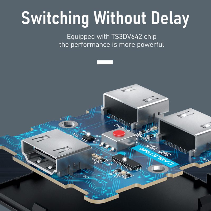 CABLETIME HDMI Switch Splitter - مراجعة Esports Gaming Hub وسعره