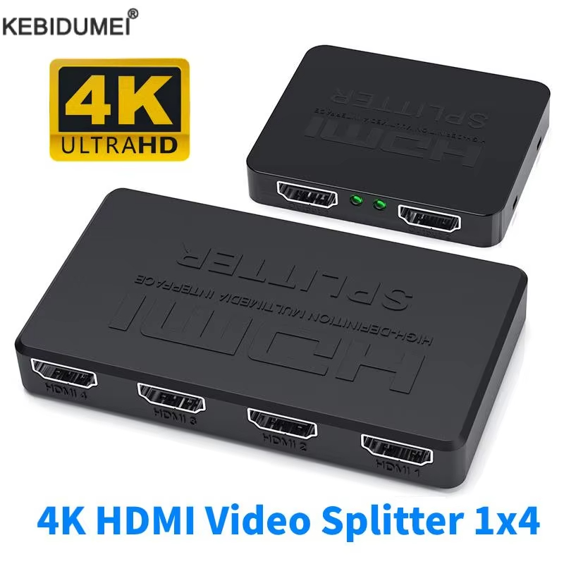 1 في 4 خارج HDMI الفاصل HD 4K  - مراجعة Esports Gaming Hub وسعره