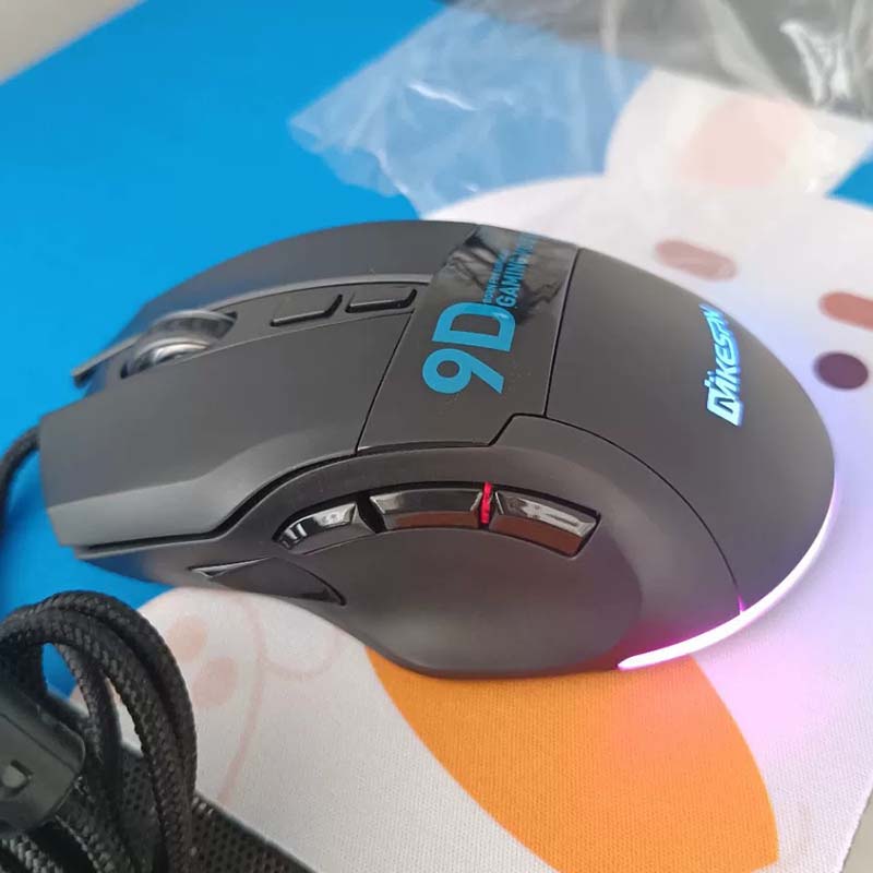 ماوس ألعاب سلكي X10 بـ 9 أزرار - مراجعة Mouse Gaming Esports وسعره