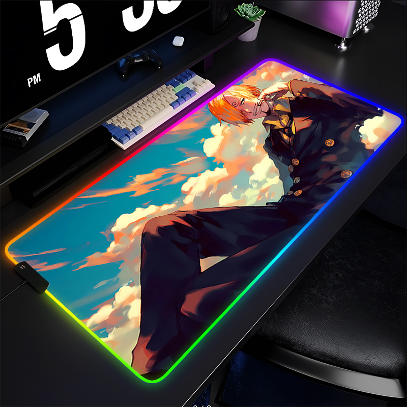 لوحة ماوس RGB بتصميم أنمي من و - مراجعة Esports Gaming Keyboard وسعره