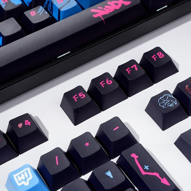 أغطية مفاتيح Jinx Hero Theme 1 - مراجعة Esports Gaming Keyboard وسعره