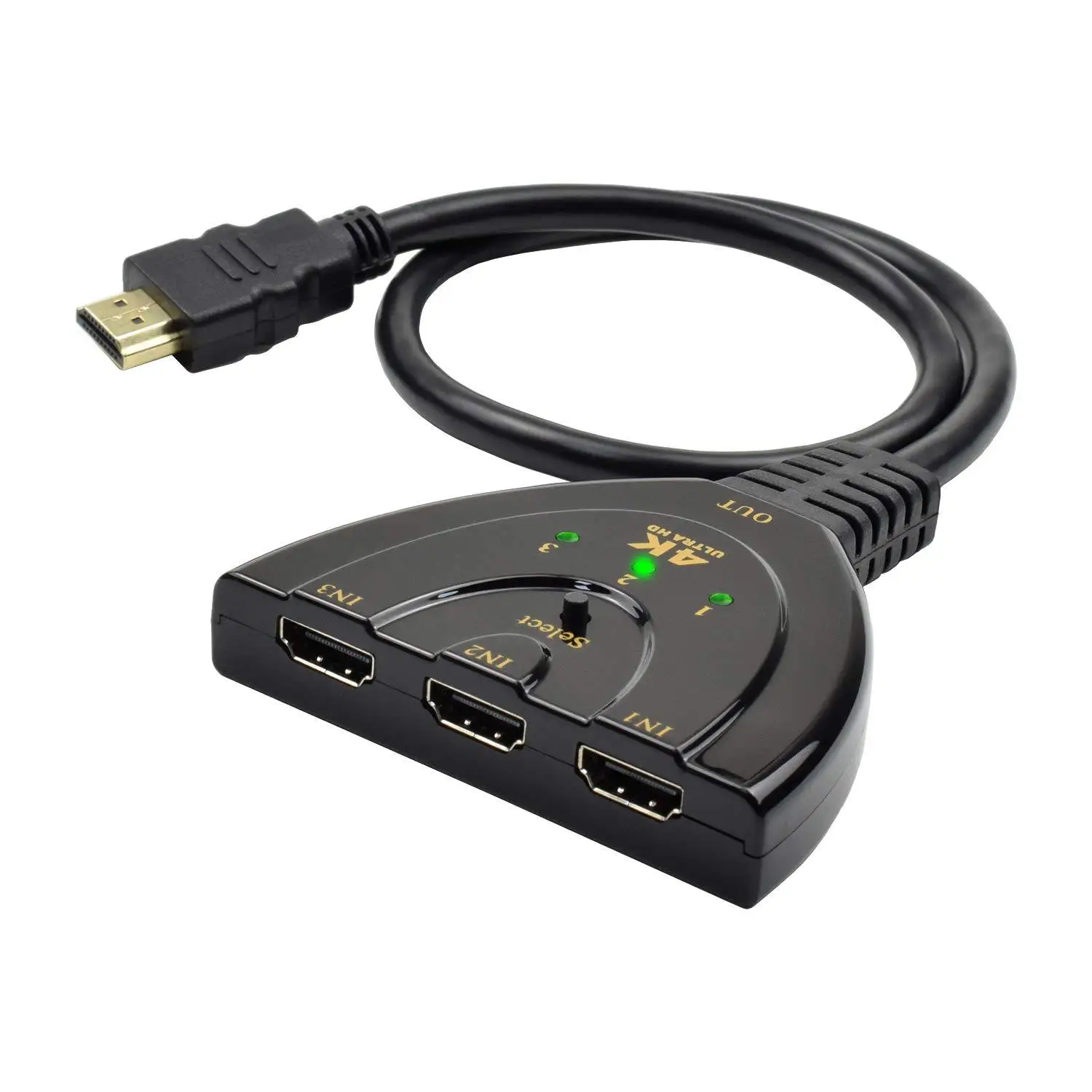 محول HDMI متوافق 4K*2K ثلاثي ا - مراجعة Esports Gaming Hub وسعره
