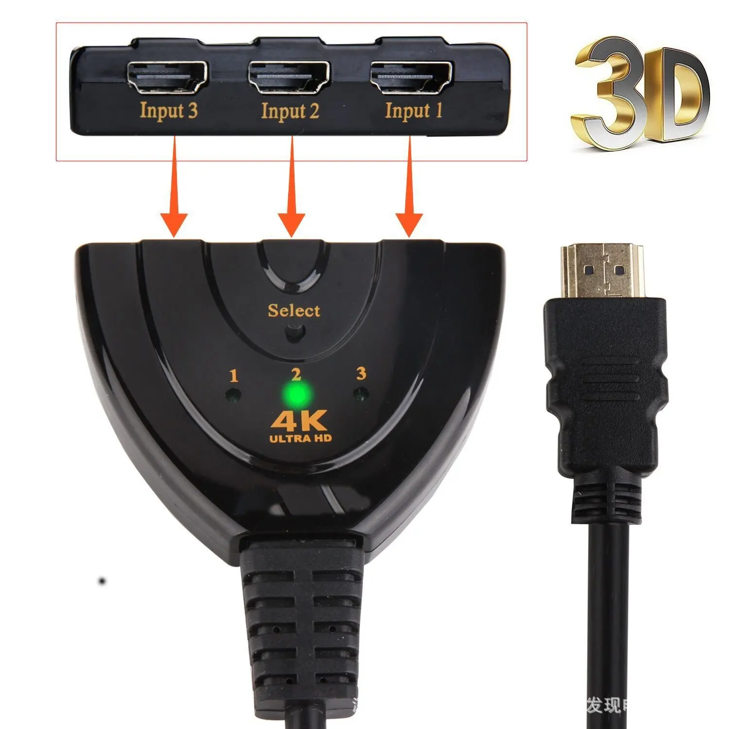 محول HDMI متوافق 4K*2K ثلاثي ا - مراجعة Esports Gaming Hub وسعره
