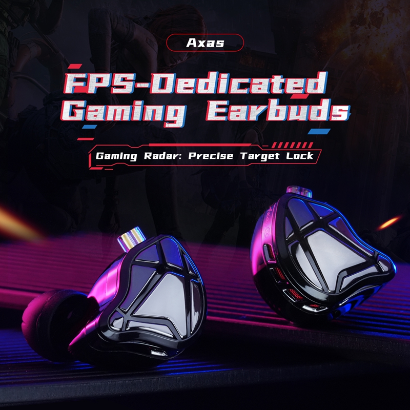    سماعات أذن KZ Axas FPS للأ - مراجعة Esports Gaming Monitor وسعره